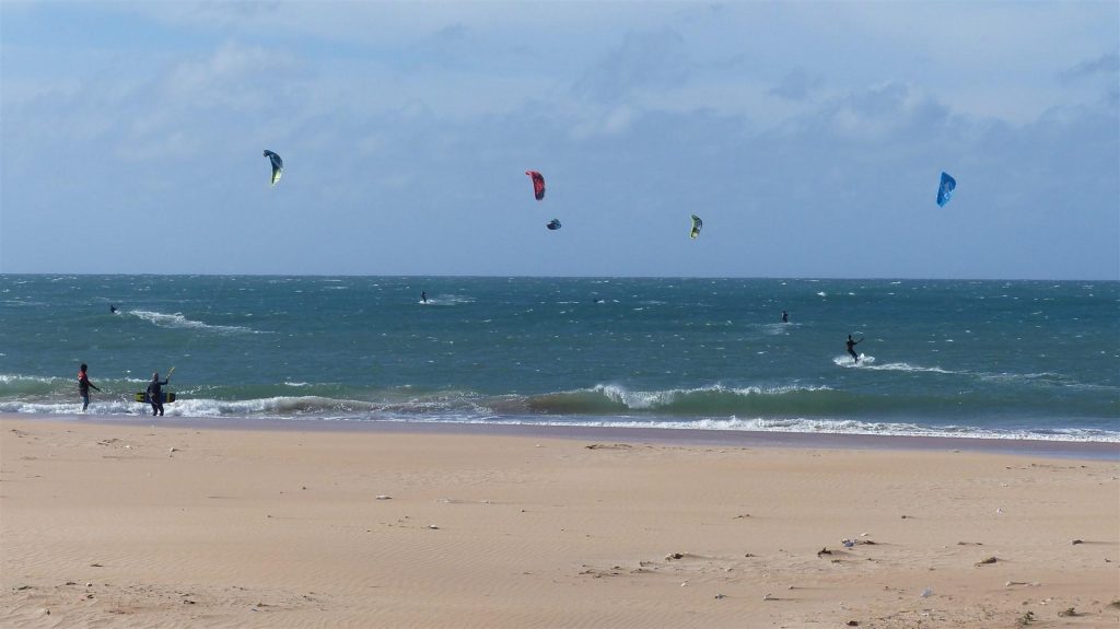 Lugar de kitesurf Oued Merzeg en Marruecos